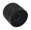 Knob knurled aluminium